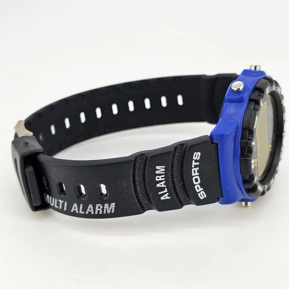 Lifelong‎ Sports Men's Watch 38MM Black Plastic Bands New Battery